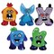 PeePs Glass World Miniature Glass Figurines, 5-Pack, ZoEy/HaRLeY/BoZ/BuFoRd/MiA